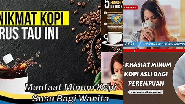 Temukan Manfaat Minum Kopi Susu yang Jarang Diketahui Wanita