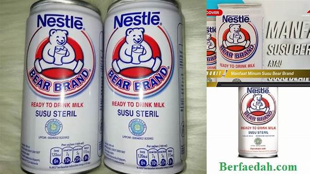 Temukan 9 Manfaat Minum Susu Bear Brand yang Jarang Diketahui