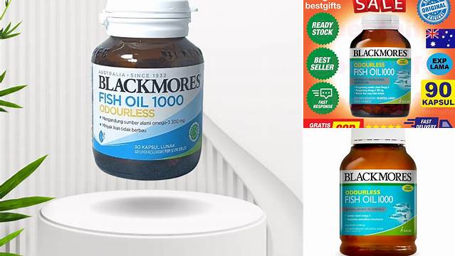 Temukan Manfaat Minyak Ikan Blackmores yang Belum Anda Tahu