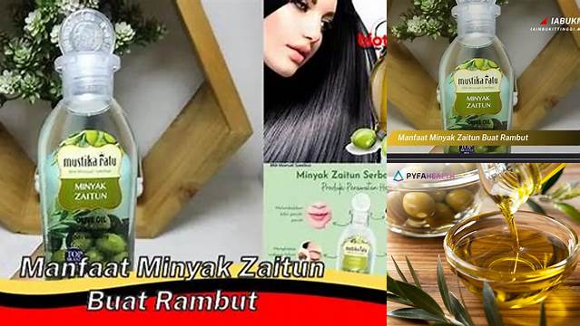 Temukan 6 Manfaat Minyak Zaitun untuk Rambut Wajib Kamu Tahu