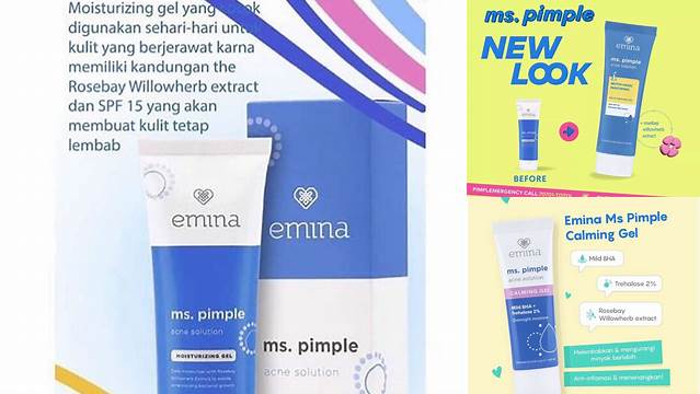 Temukan Manfaat Moisturizer Emina Ms. Pimple yang Jarang Diketahui