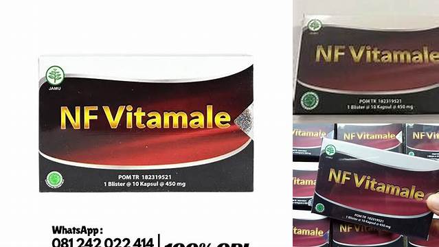 Temukan Khasiat NF Vitamale yang Jarang Diketahui untuk Kesehatan Pria