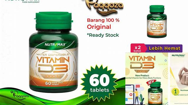 Temukan 7 Manfaat Nutrimax Vitamin D3 1000 IU yang Perlu Anda Tahu