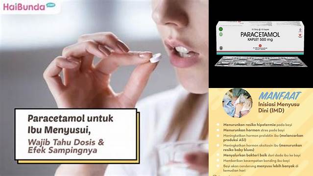 Ungkap Khasiat Paracetamol untuk Ibu Menyusui yang Jarang Diketahui
