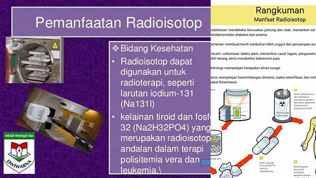 Temukan Manfaat Radioisotop dalam Bidang Kedokteran yang Perlu Anda Ketahui
