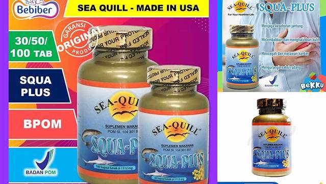 Manfaat Sea Quill Squa Plus yang Jarang Diketahui, Bikin Anda Tercengang!