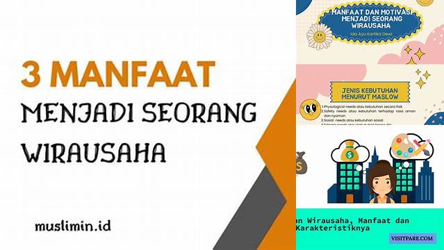 Peluang Wirausaha: Manfaat Menanti yang Jarang Diketahui