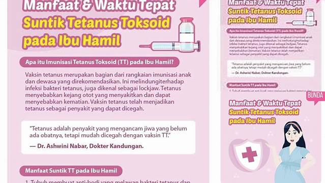 Temukan Manfaat Suntik TT pada Ibu Hamil yang Jarang Diketahui