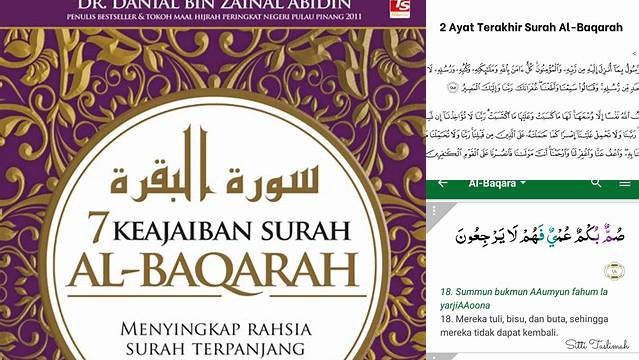 Temukan Rahasia Manfaat Surat Al Baqarah yang Belum Banyak Diketahui