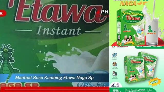 Temukan Manfaat Susu Kambing Etawa Naga Sp yang Jarang Diketahui