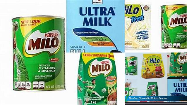 Temukan Manfaat Susu Milo untuk Orang Dewasa yang Perlu Anda Ketahui