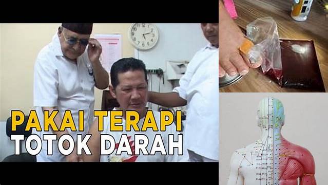 Temukan Manfaat Totok Darah yang Perlu Anda Ketahui