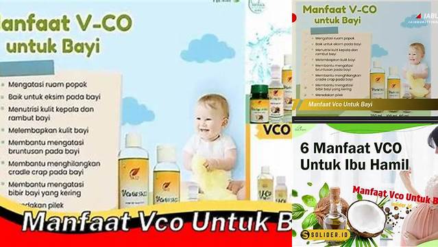 Temukan 7 Manfaat VCO untuk Bayi yang Jarang Diketahui