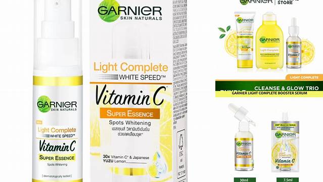 3 Manfaat Vitamin C Garnier Sering Tak Disadari, Wajib Tahu!
