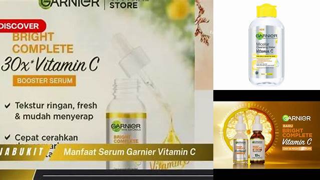 3 Manfaat Vitamin C Garnier Sering Tak Disadari, Wajib Tahu!