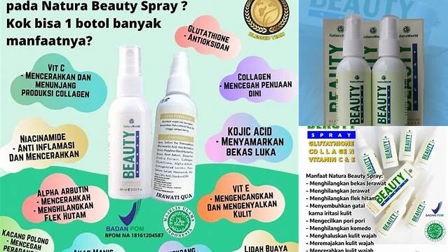 Manfaat Natura Beauty Spray Wajib Anda Tahu