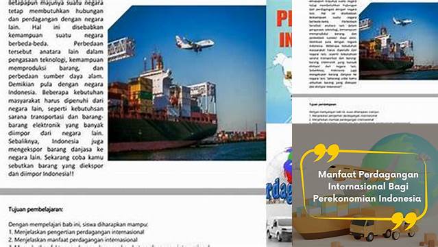 Temukan Manfaat Perdagangan Internasional yang Jarang Diketahui dan Akan Mengubah Pandangan Anda