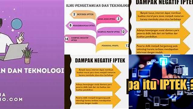 Temukan 3 Manfaat IPTEK yang Jarang Diketahui dan Akan Mengubah Pandangan Anda