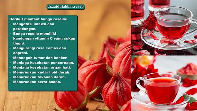 Manfaat Teh Rosella yang Tak Terduga