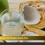 manfaat air kelapa untuk pria