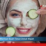 manfaat buah timun untuk wajah