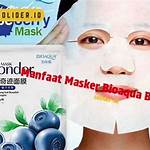 manfaat masker blueberry