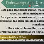 manfaat membaca ayat kursi 33 kali