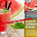 manfaat minum jus semangka