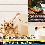 manfaat minum susu kedelai setiap pagi