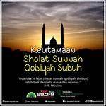 manfaat sholat sunnah qobliyah subuh