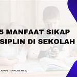 manfaat sikap disiplin