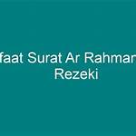 manfaat surat ar rahman untuk rezeki