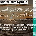 manfaat surat yusuf ayat 3