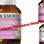 manfaat vitamin blackmores untuk ibu hamil