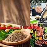 manfaat vitamin e untuk pria